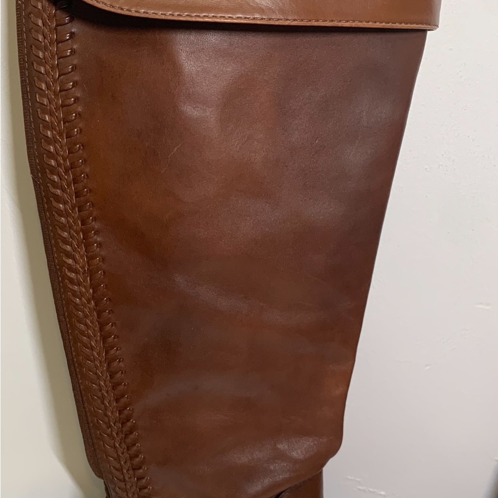 Vince Camuto Brenda Leather Tall Riding Boots, Size 8.5 - Picture 4 of 7